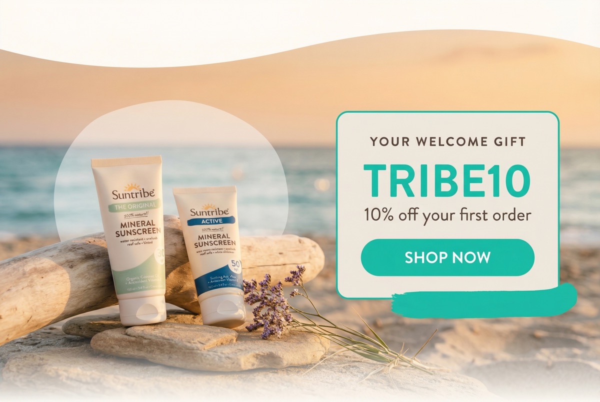 Your welcome gift: TRIBE10 - 10% off your first order. Shop Now.